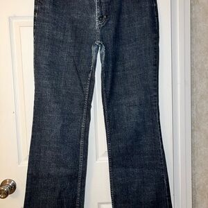 a.n.a Dark Blue Flare Jeans